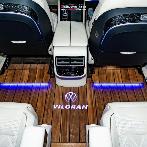 Volkswagen Viloran nâng cấp Sàn gỗ óc chó Bắc Mỹ – Sang trọng & đẳng cấp