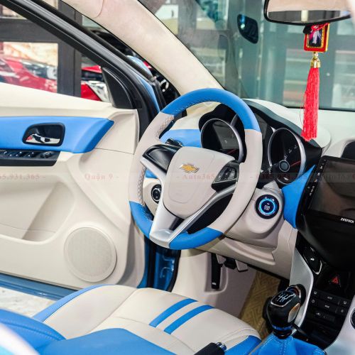 Chevrolet Cruze đổi màu nội thất tông xanh kem – Không gian tươi mới, đẳng cấp và khác biệt