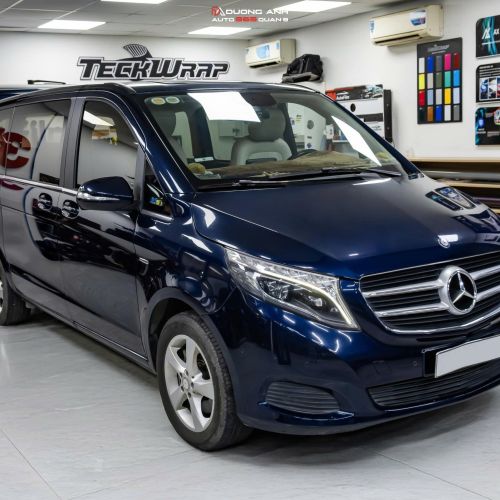 Mercedes V250 nâng cấp nội thất Ghế VIP HP07, Sofa Bed HP09 & Sàn vân gỗ – Sang trọng chuẩn chuyên cơ mặt đất