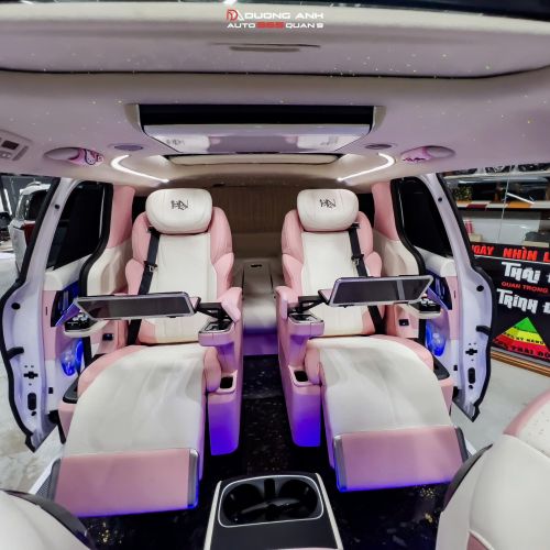 Kia Carnival nâng cấp ghế VIP Hipoint HP14 – Sang trọng, tiện nghi và thư giãn chuẩn thương gia