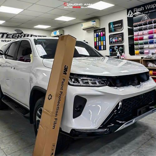 Fortuner Legender dán PPF 3M 100 Gloss Series – Bảo vệ sơn xe cao cấp, bóng sâu và bền bỉ nhất