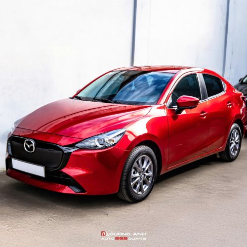 Mazda 2 nâng cấp bọc da nội thất, loa sub, camera 360, màn hình Android & cảm biến áp suất lốp – Hoàn thiện tiện nghi toàn diện