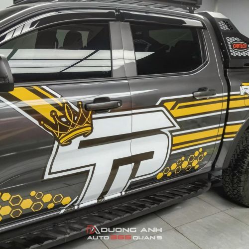 Ford Ranger dán tem cá nhân hóa – Khẳng định cá tính, chất riêng và phong cách mạnh mẽ