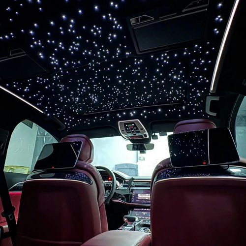 Audi A8 nâng cấp Trần sao Pi Starlight – Đẳng cấp khoang thương gia