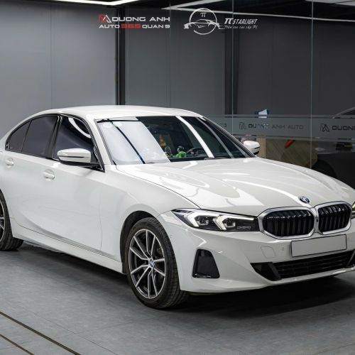 BMW 320i nâng cấp trần sao Pi Starlight – Không gian sang trọng chuẩn xe sang