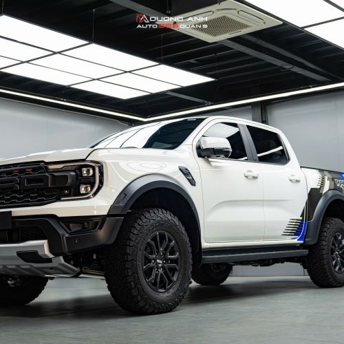 Ford Raptor nâng cấp full option – Dán tem, PPF Teckwrap, ghế chỉnh điện & loạt phụ kiện cao cấp