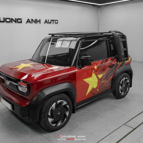 VF3 dán tem cá nhân hóa – Tạo dấu ấn riêng, nổi bật chuẩn phong cách trẻ