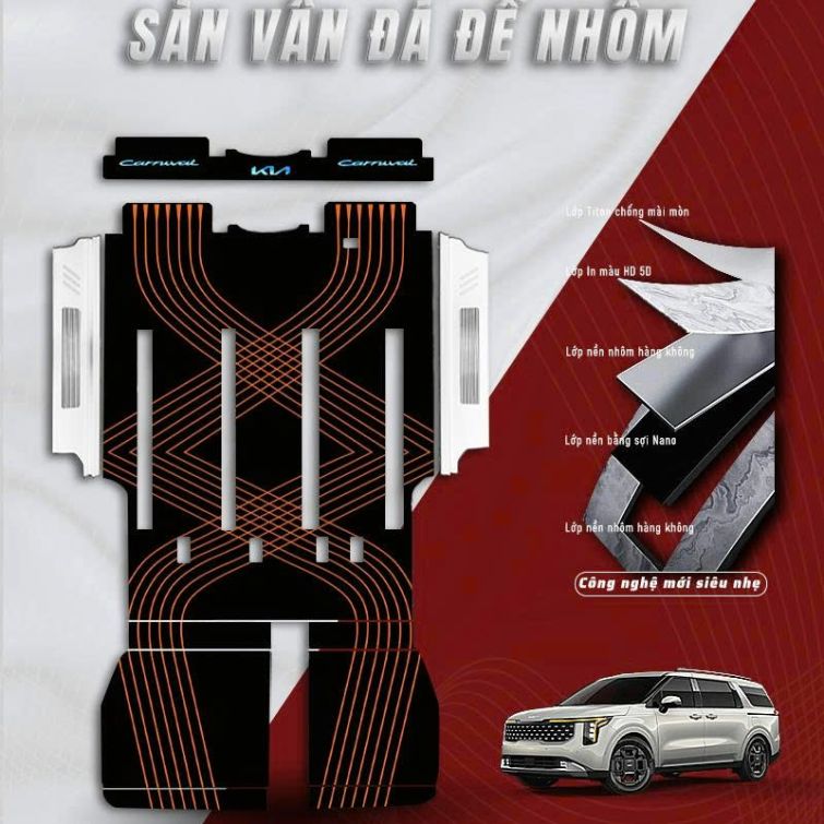 Sàn Vân Đá Đế Nhôm 
