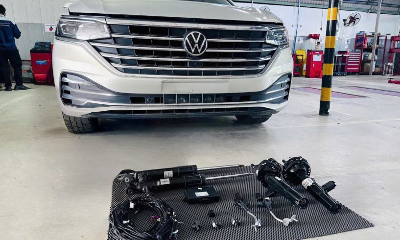 Volkswagen Viloran nâng cấp phuộc chính hãng – Êm ái, ổn định và đẳng cấp như mới