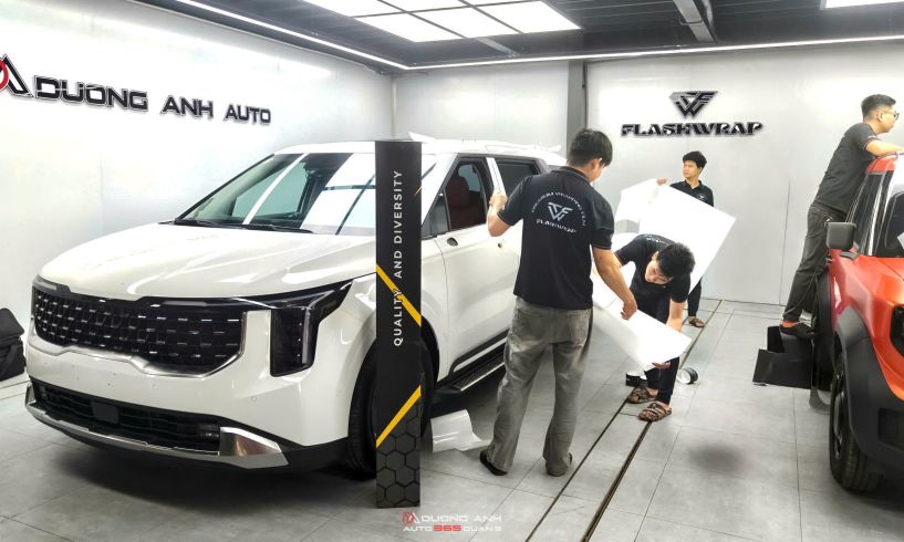 Carnival dán PPF Teckwrap – Bảo vệ sơn xe toàn diện, giữ vẻ đẹp bền bỉ theo thời gian