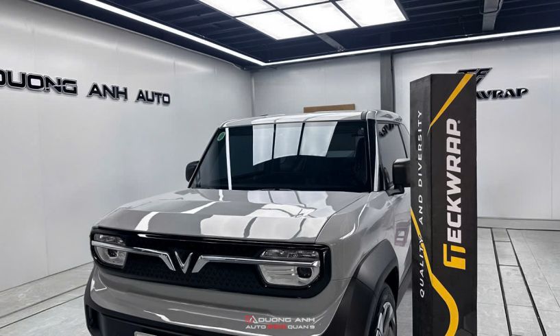 VF3 dán PPF Teckwrap – Bảo vệ sơn xe tối ưu, giữ diện mạo luôn như mới