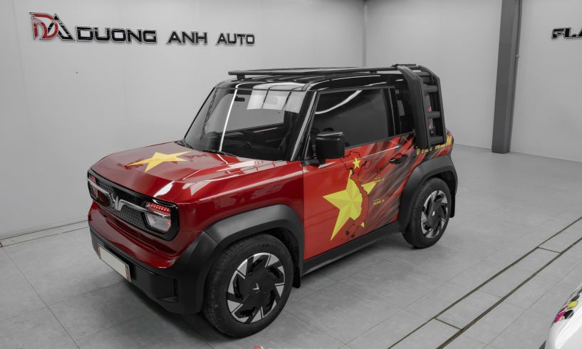 VF3 dán tem cá nhân hóa – Tạo dấu ấn riêng, nổi bật chuẩn phong cách trẻ