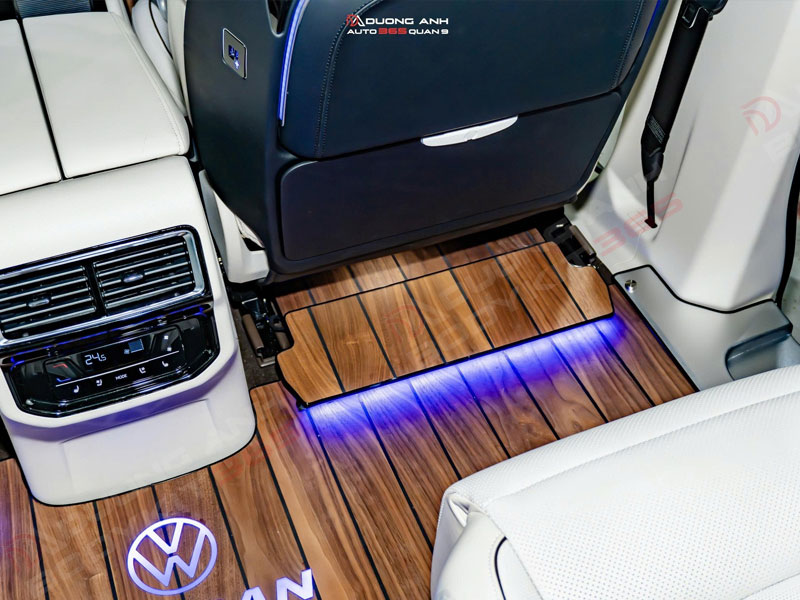 Sàn Limousine vân gỗ thật 6