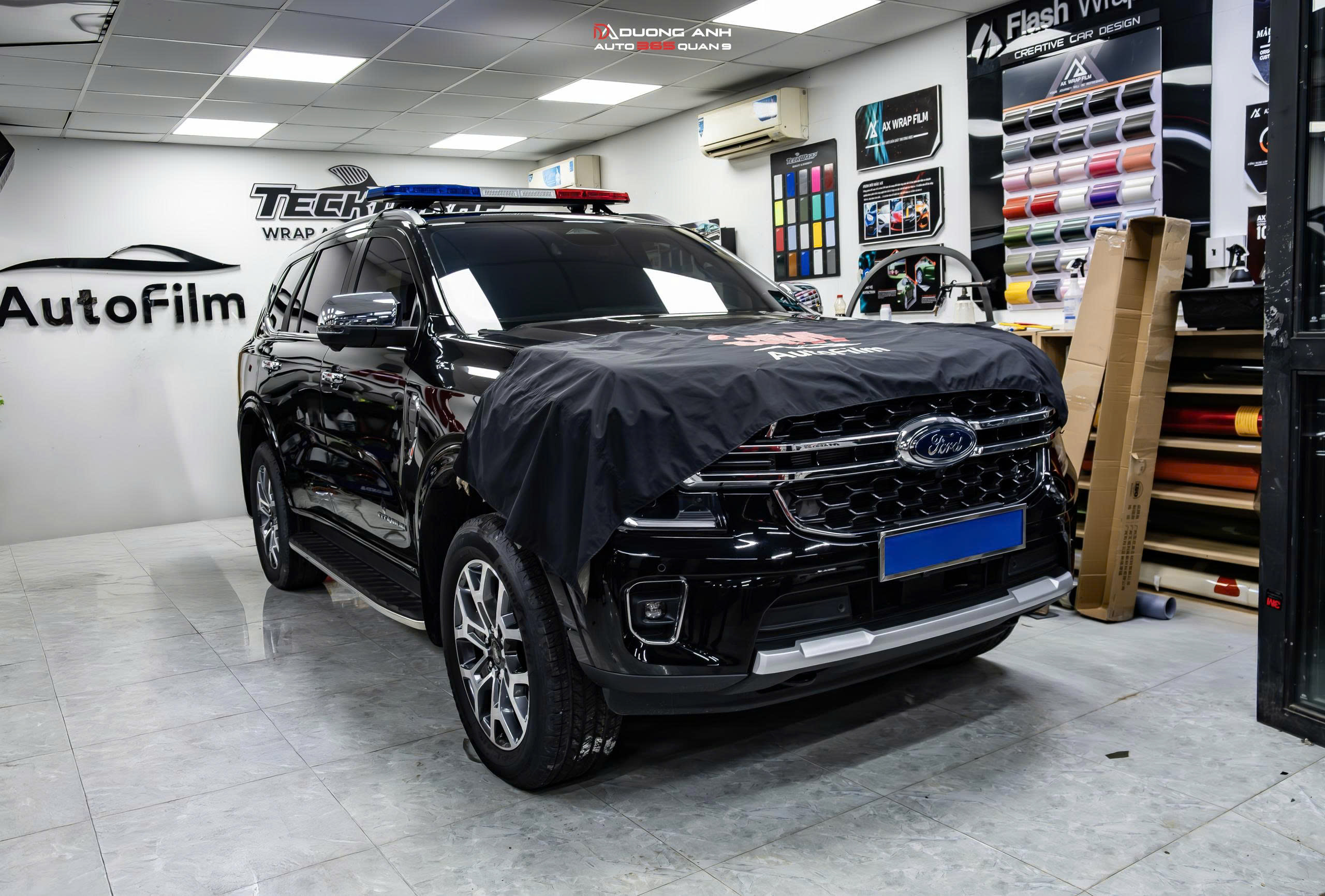 Ford Everest dán phim cách nhiệt 3M Crystalline – Bảo vệ toàn diện, giữ trọn phong cách