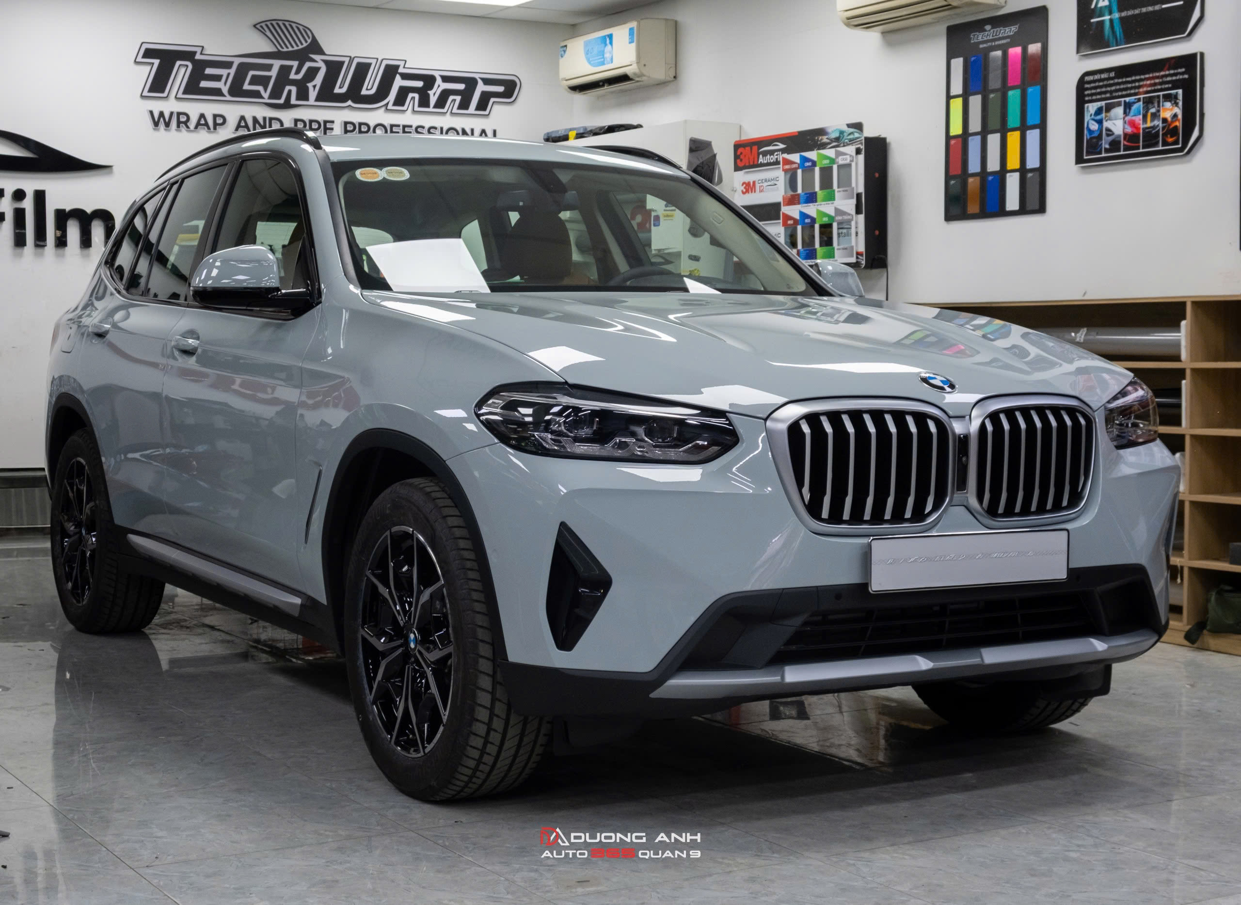 BMW X3 dán PPF màu Porsche Sports Grey – Nâng tầm diện mạo đậm chất thể thao Đức