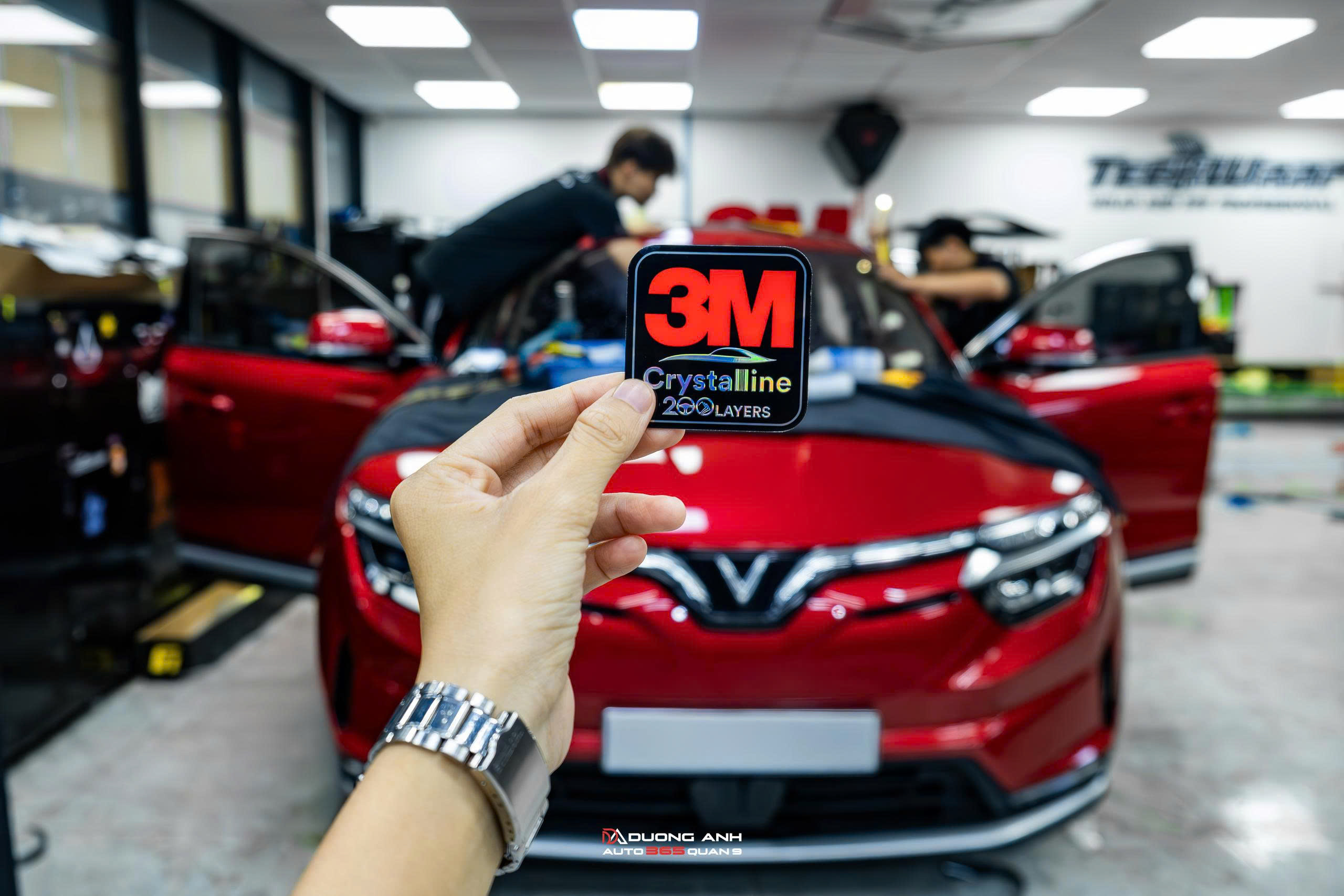 VinFast VF5 dán Film cách nhiệt 3M chính hãng – Giảm nhiệt tối ưu & bảo vệ nội thất vượt trội
