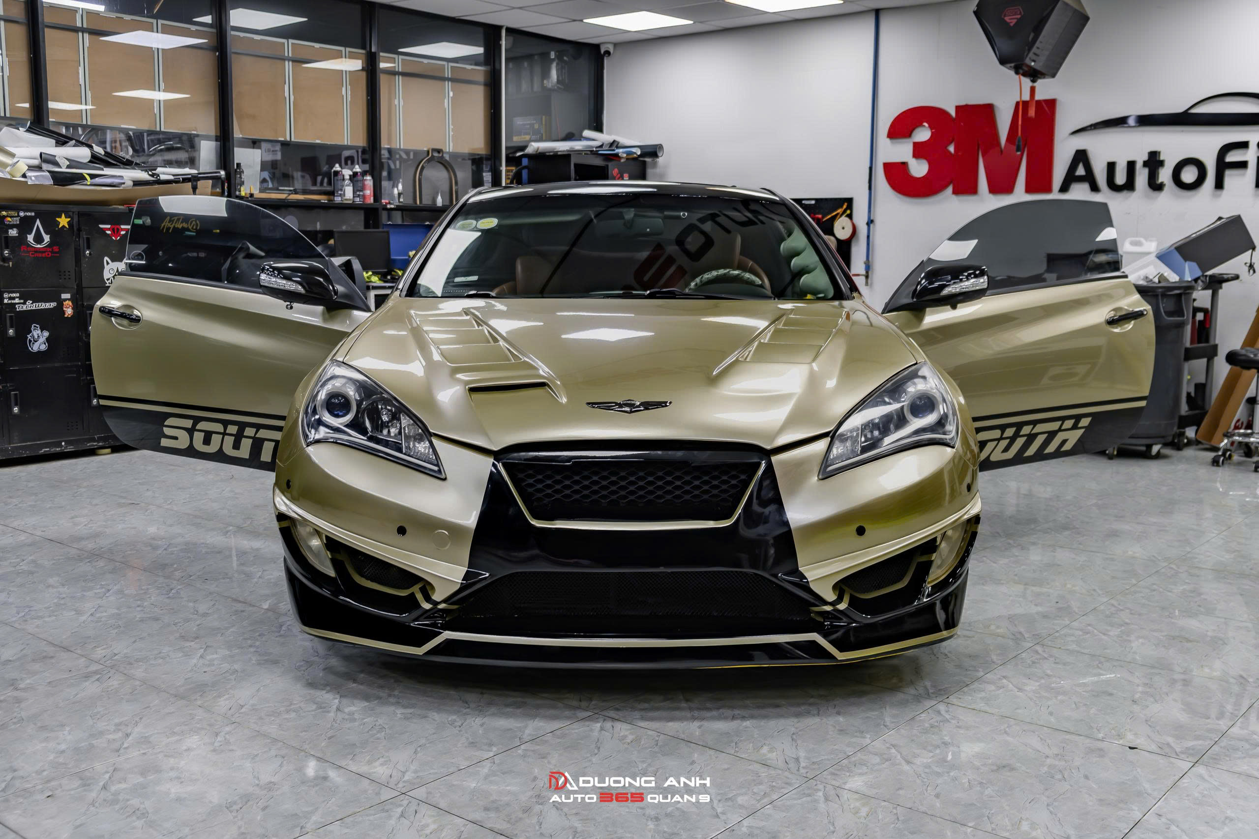 Hyundai Genesis Wrap đổi màu – Lột xác ngoại hình, khẳng định đẳng cấp xe sang