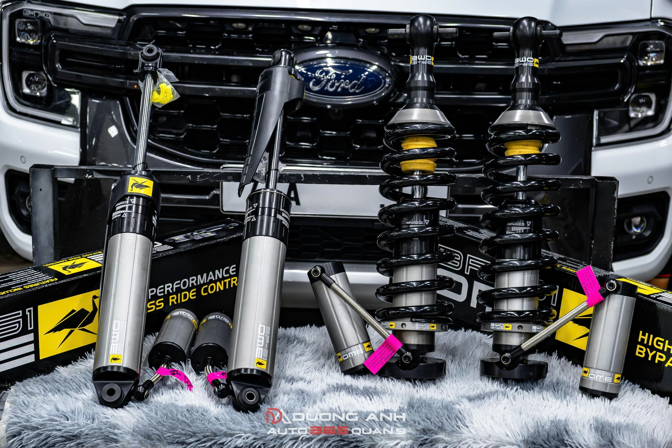 Ford Ranger Raptor nâng cấp phuộc OME BP-51 – Đỉnh cao vận hành offroad & onroad