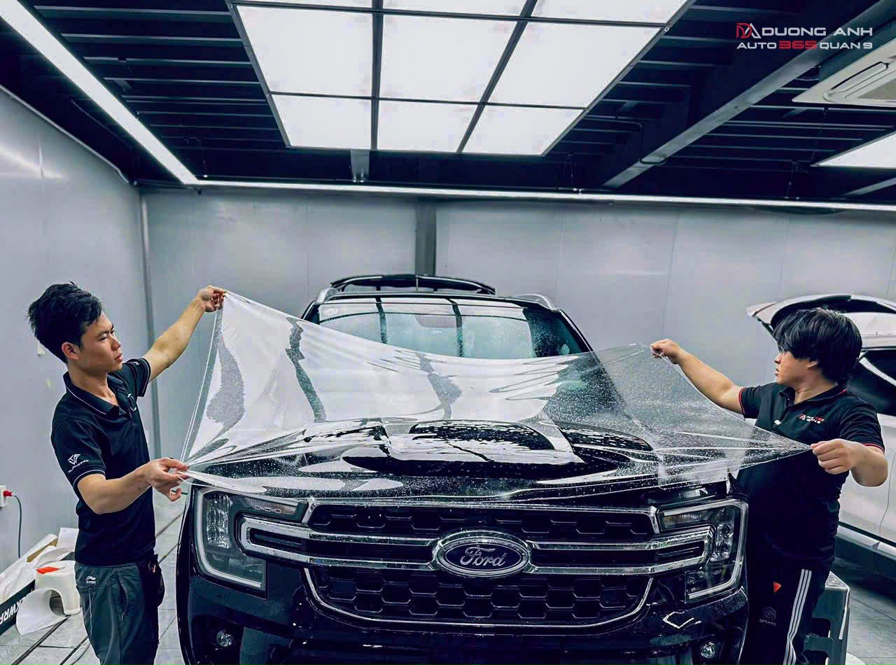 Ford Everest dán PPF bảo vệ sơn – Giữ độ bóng, chống trầy và nâng tầm thẩm mỹ SUV