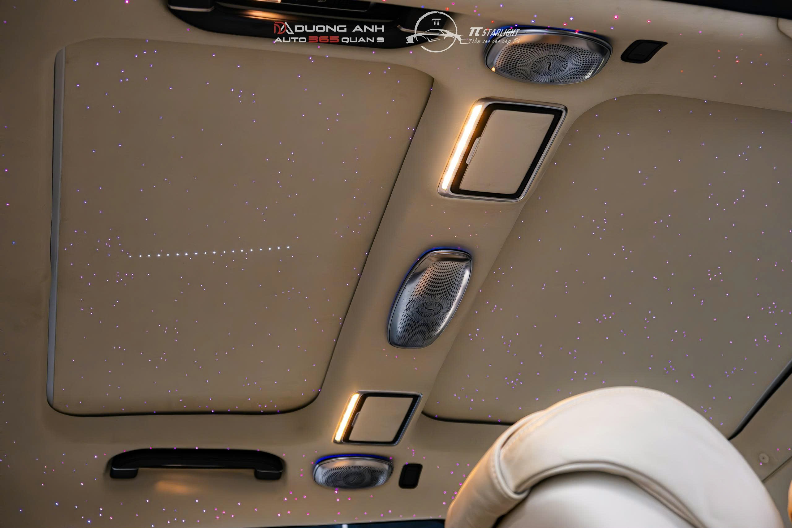 Mercedes S450 nâng cấp trần sao Pi Starlight – Đỉnh cao sang trọng chuẩn Maybach