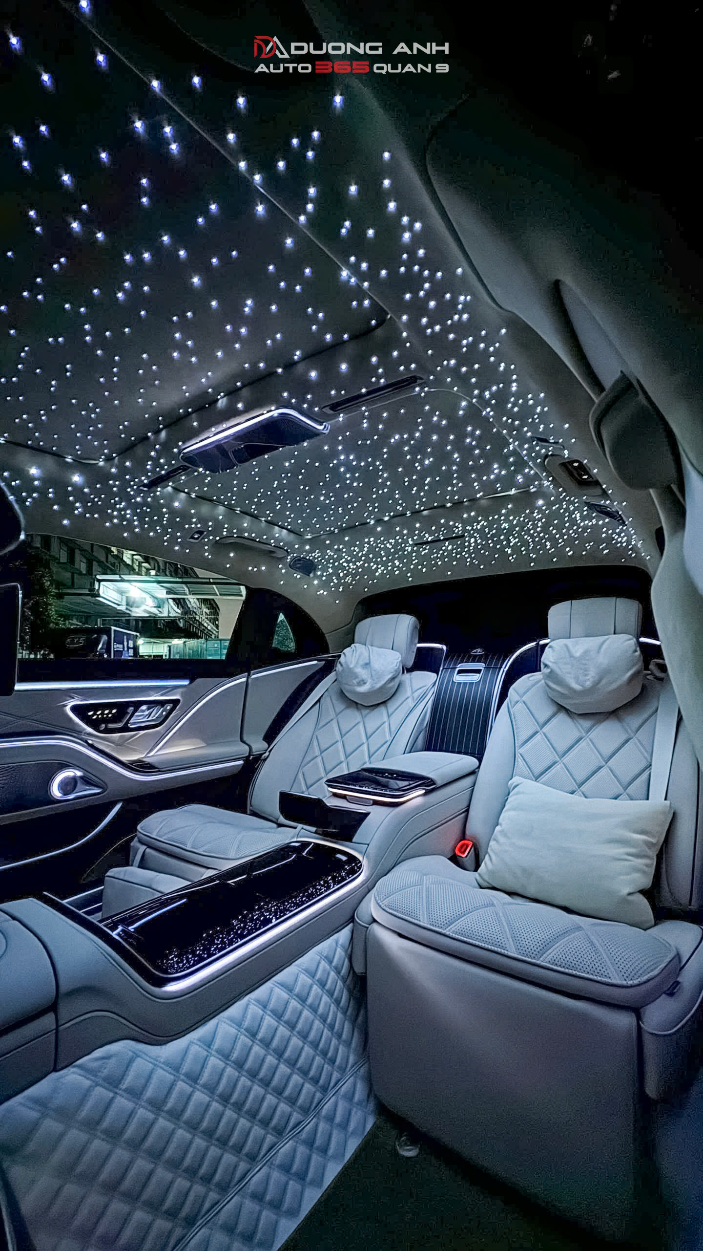 Maybach nâng cấp trần sao Pi Starlight – Không gian ánh sao, đỉnh cao đẳng cấp thương gia